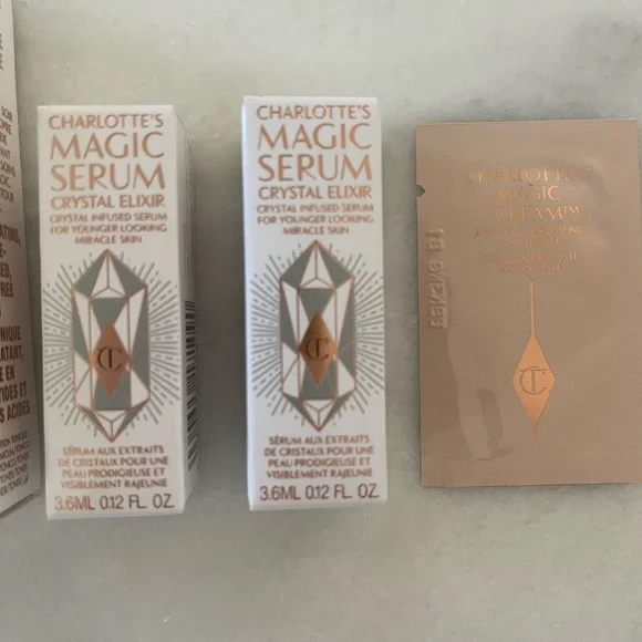 Charlotte Tilbury Magic Serum & Body Cream and Glow Toner Set - Picture 3 of 4